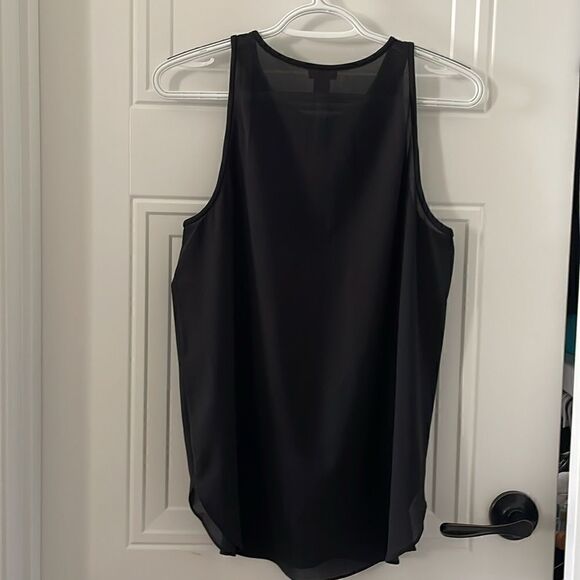 J. Crew Factory Black Sleeveless Blouse - Picture 4 of 5